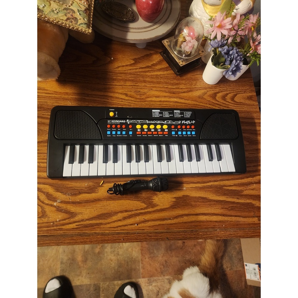 Electronic Kids Keyboard 37 Key With Microphone, Tested
